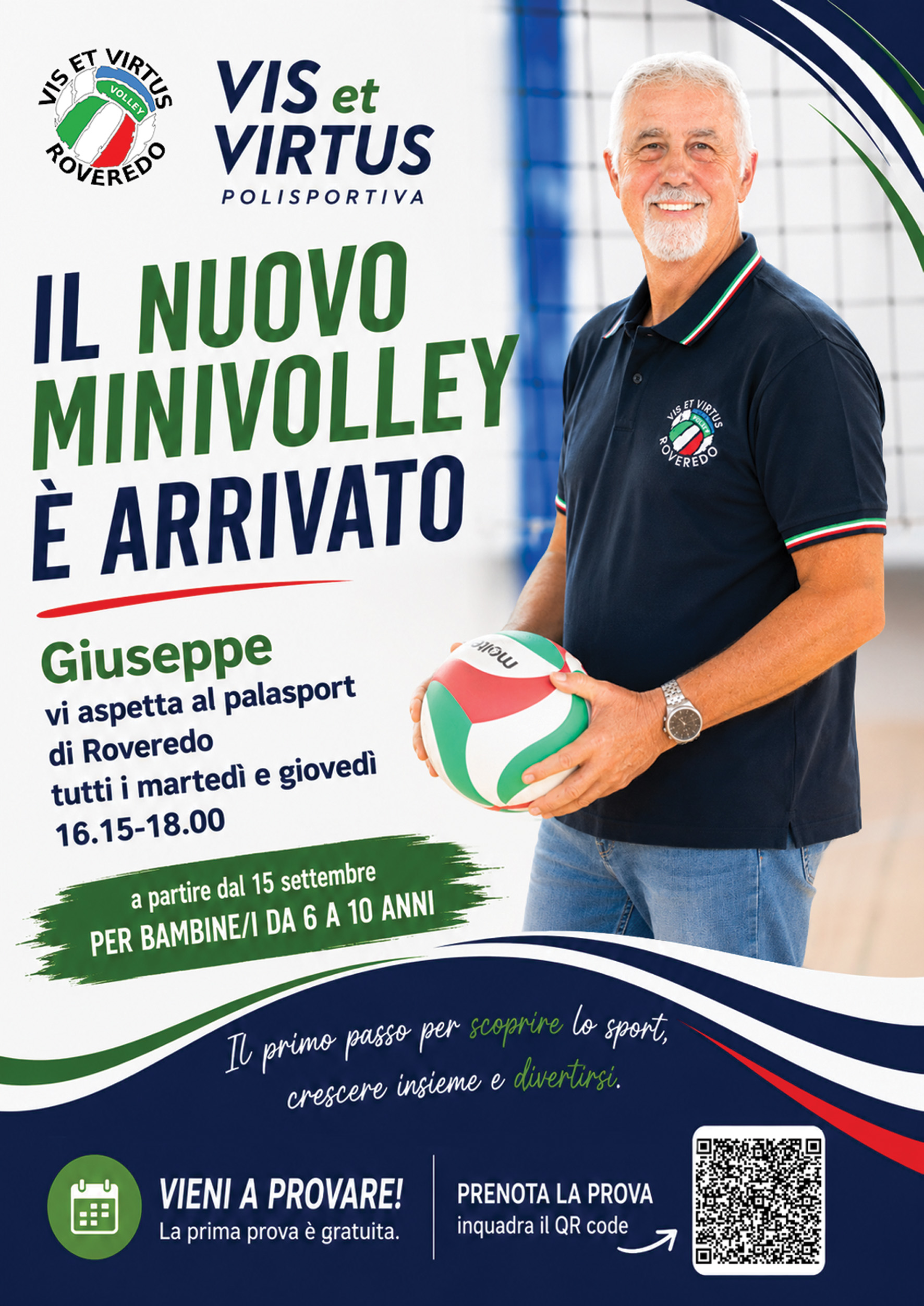 Il nuovo minivolley Vis et Virtus